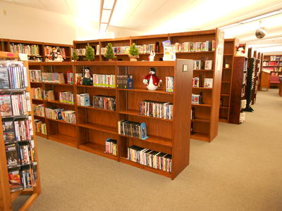 DVDs at the Cuba City Public Library